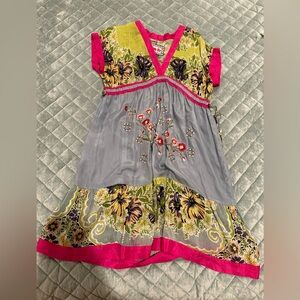 Johnny Was short sleeve dress Size XS